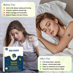 BRAMHO Sleep Patches packaging and label