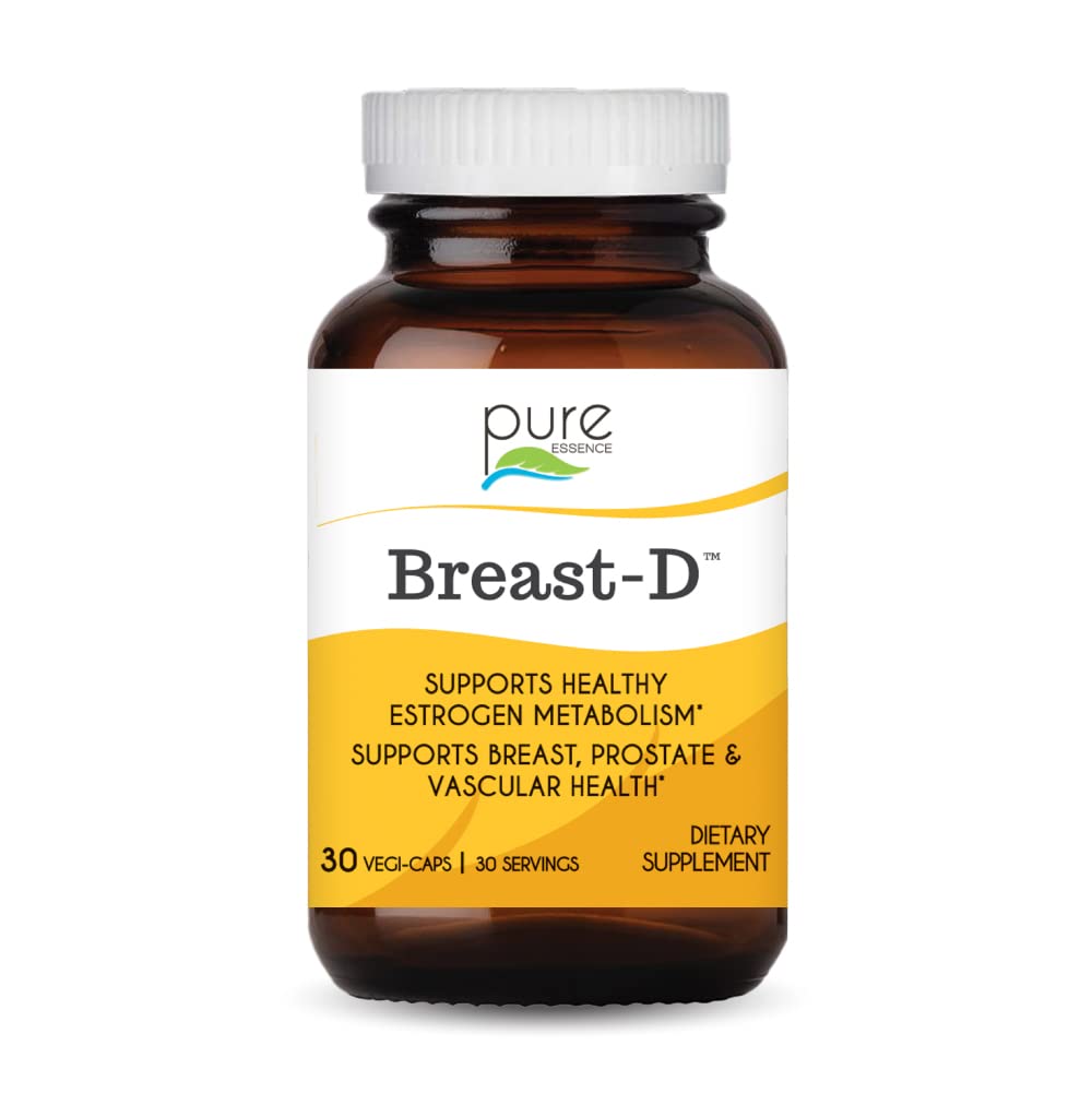 Breast D bottle with Pure Essence label