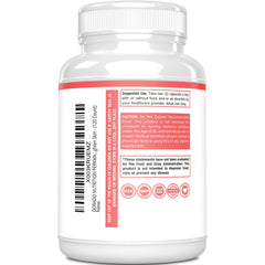 Close-up of proprietary blend ingredients: Fenugreek, Saw Palmetto, Fennel Seed
