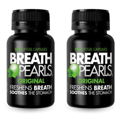 Breath Pearls Original Peppermint & Parsley softgels - 300 count pack (2 x 150)