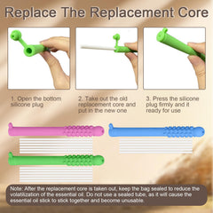 Portable pocket-sized breath stick