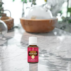 Breathe Again roll-on application on skin