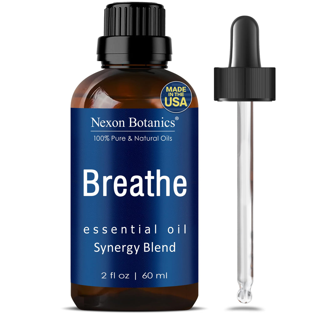 Nexon Botanics Breathe essential oil blend bottle 60 ml