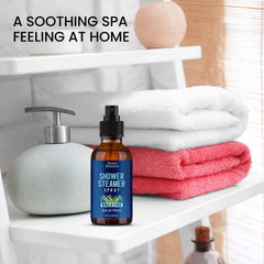 Packaging for Nexon Botanics Breathe Shower Steamer Spray 2 oz