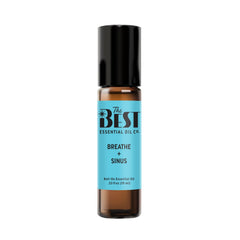 Front view of Breathe + Sinus Roll-On bottle