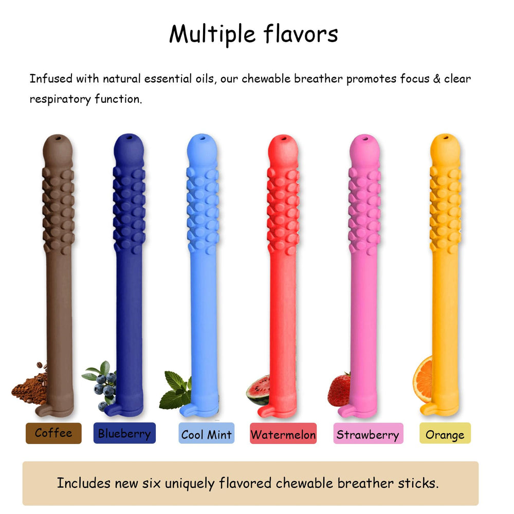 Chewable Breather Stick Strawberry flavor