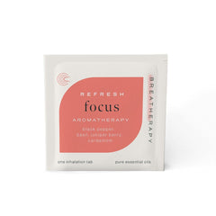 Breatherapy aroma patch worn on wrist for discreet aroma support