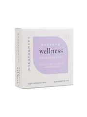 Breatherapy aroma patch packaging shown for easy portable wellness on the go.