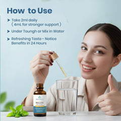 30 servings per bottle with precision dropper