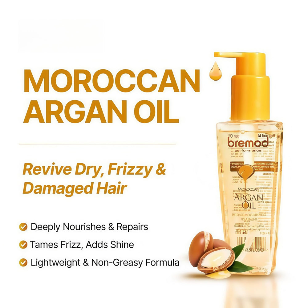 Bremod Performance anti-frizz finish on styled hair.