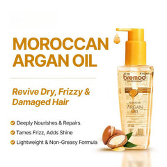 Bremod Performance anti-frizz finish on styled hair.