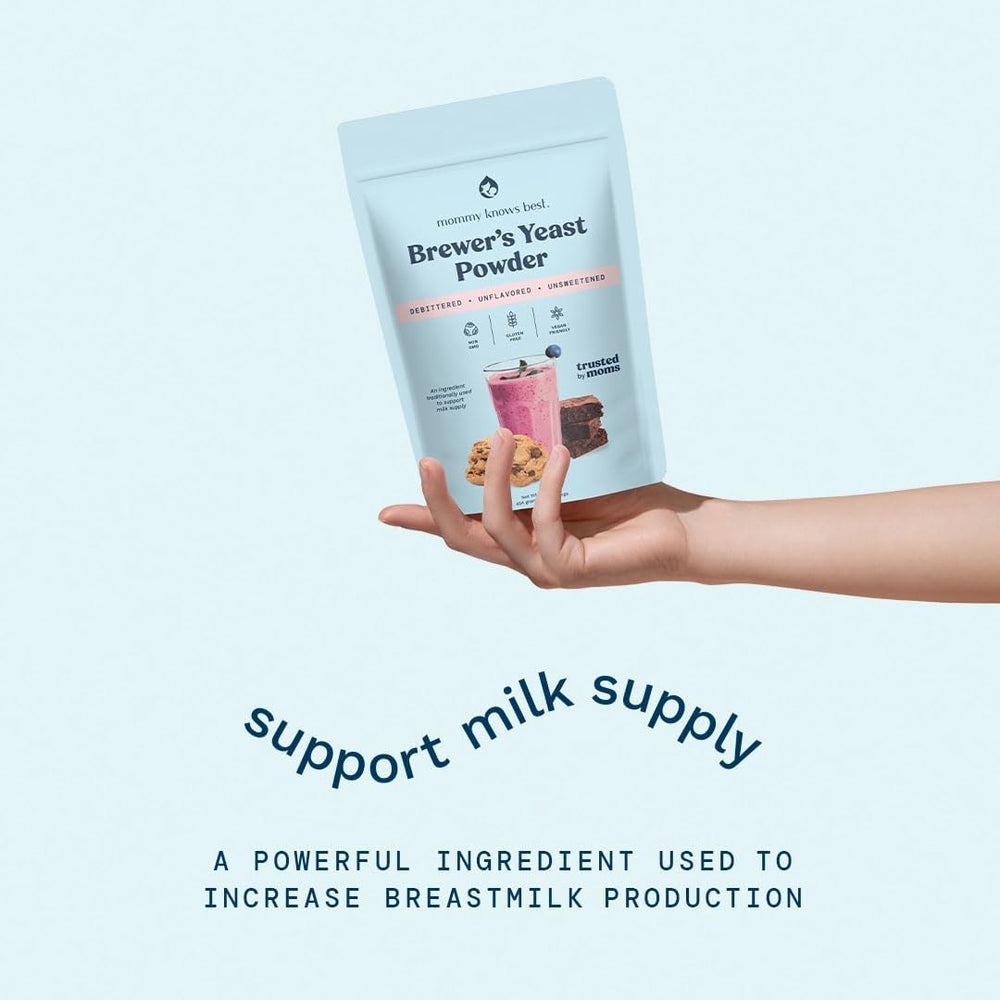 Brewer's yeast powder as a lactation baking ingredient