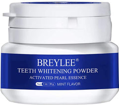 Breylee Teeth Whitening Powder jar close-up