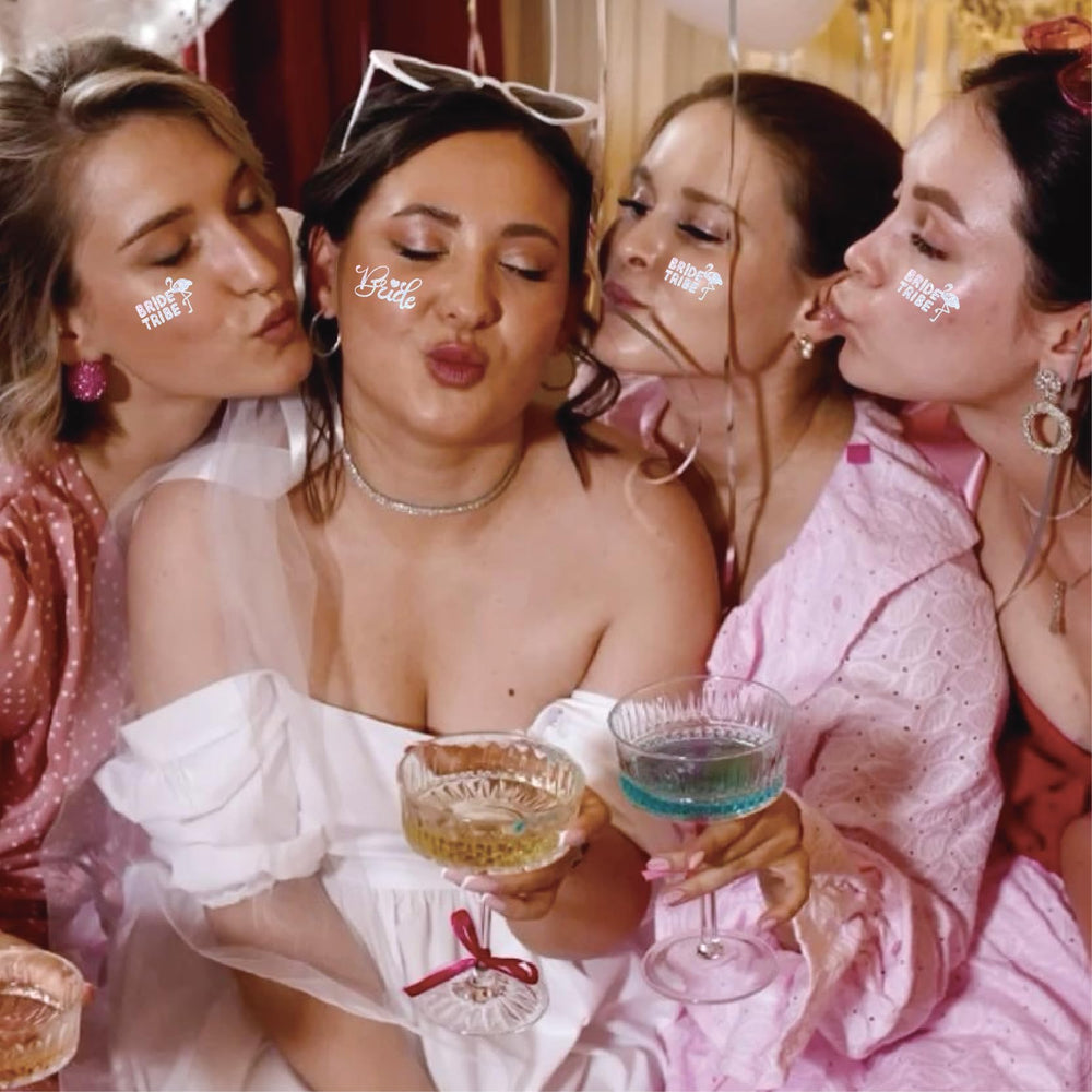 Bride Squad removal using baby oil demonstrates gentle removal without residue.