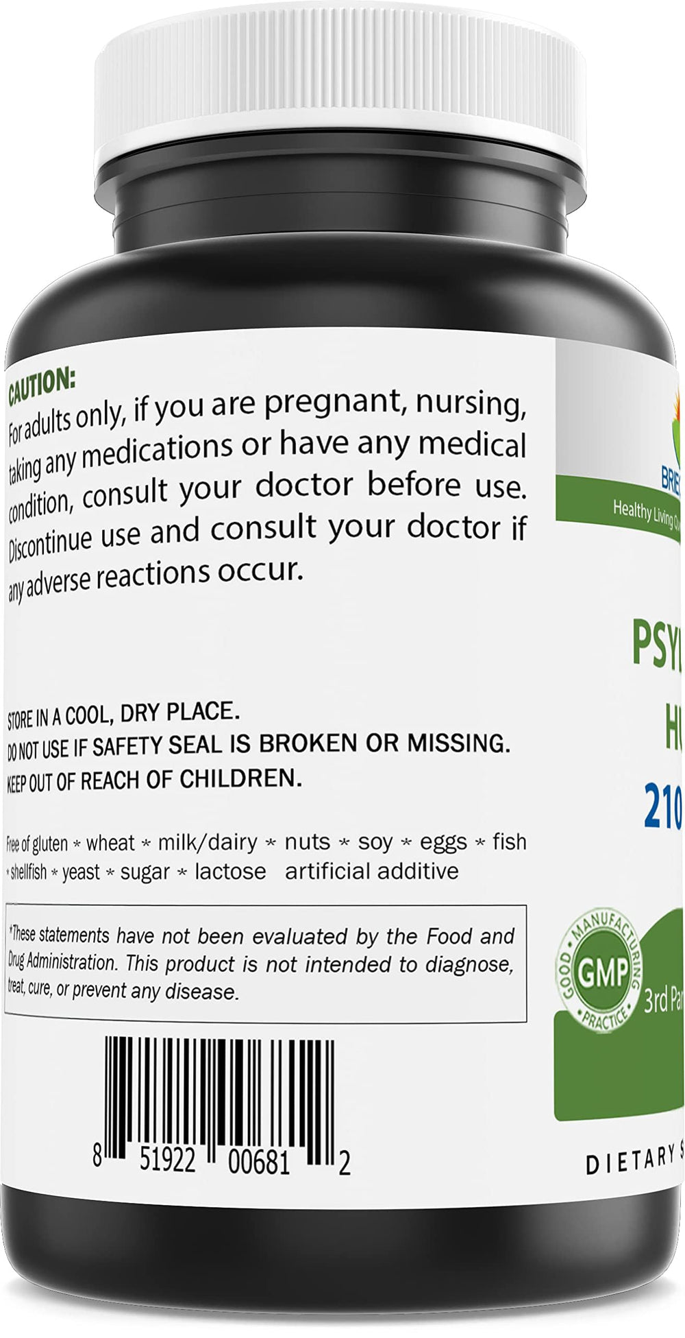 Digestive health and regularity support with Brieofood fiber supplement