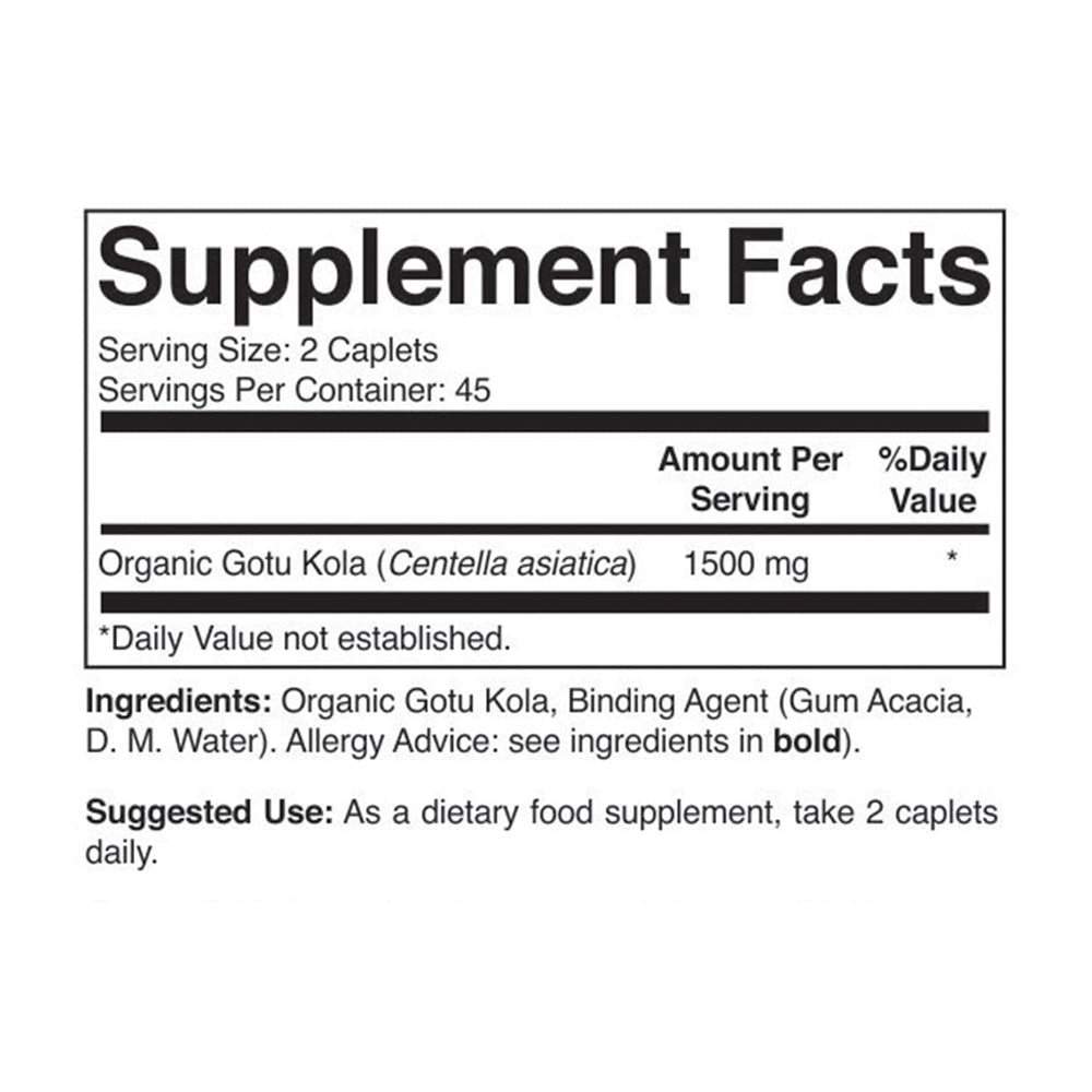 Bottle shows 45 servings and 90 vegetarian tablets