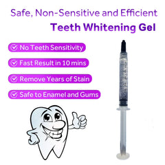 Close-up of whitening gel syringes in the refill kit