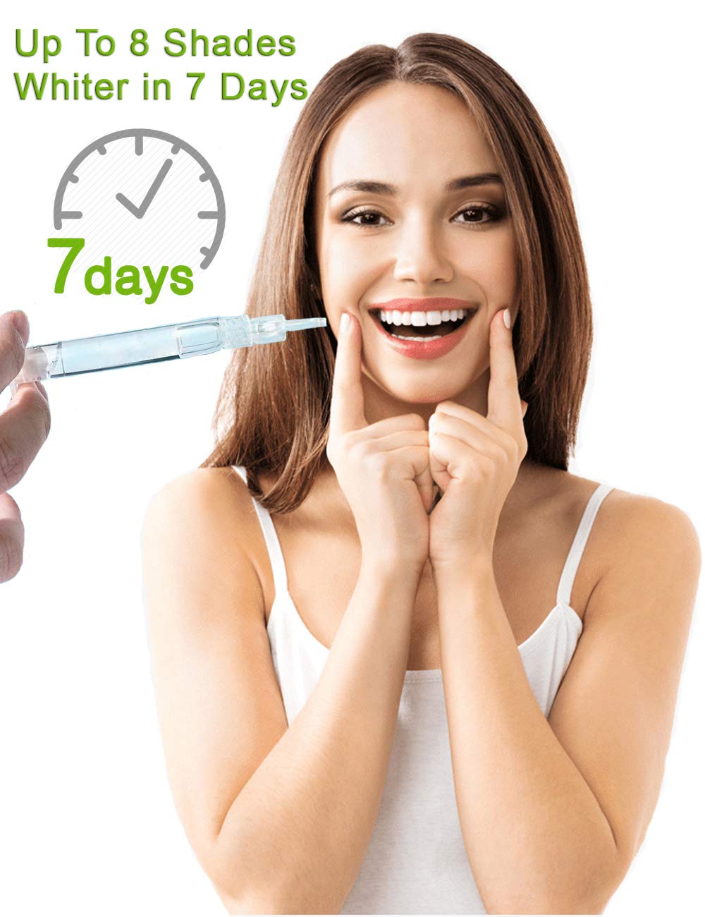 At-home teeth whitening with Bright White Smiles - dentist-grade quality