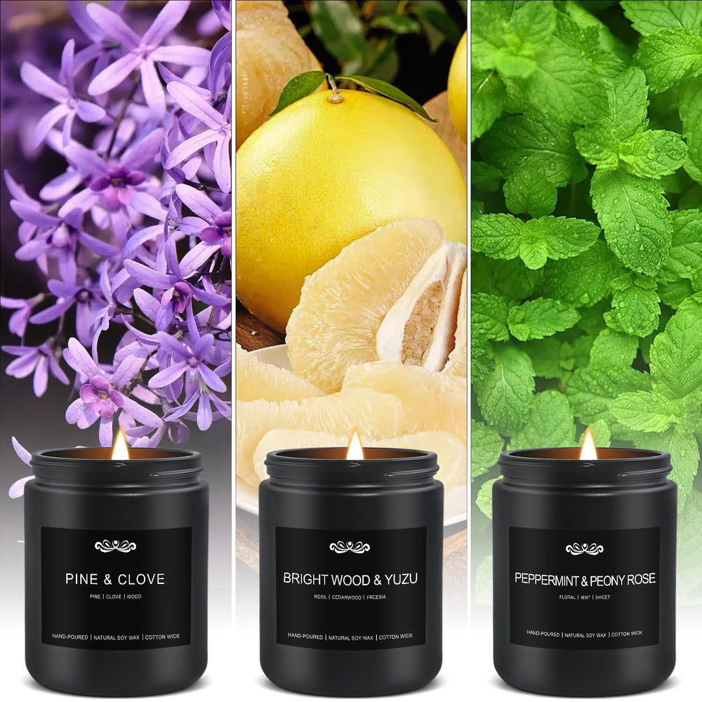 Pine and Clove scented candle