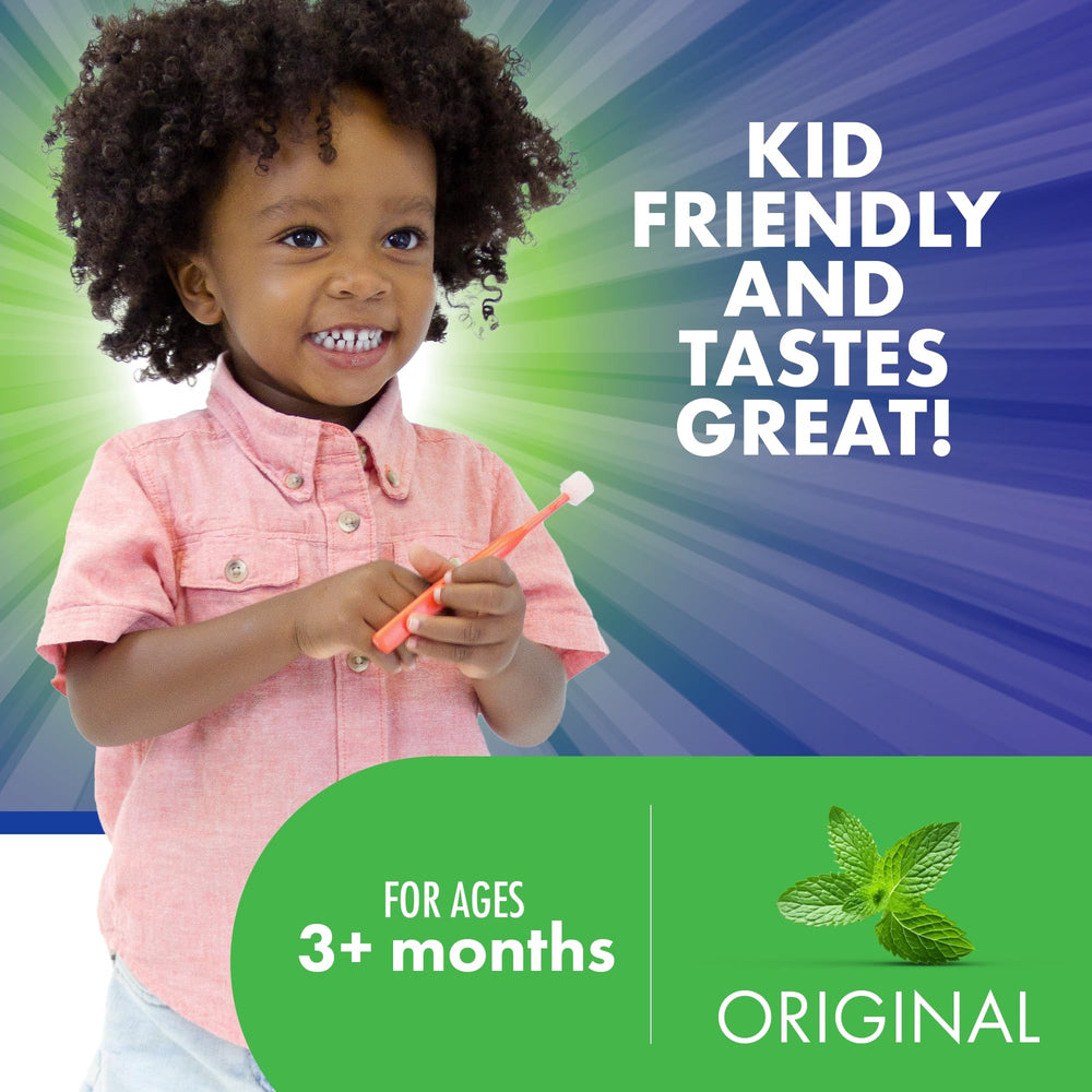 Fluoride-free toothpaste gel bottle safe if swallowed