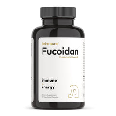Brimmune Fucoidan 500 mg bottle label and branding