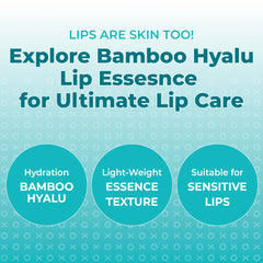 BRING GREEN date extract and hyaluronic acid formula provides lasting moisture on lips.