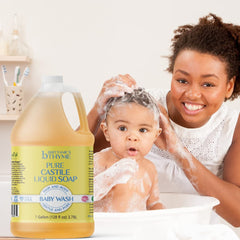 Dishes and kitchen cleaning with castile soap