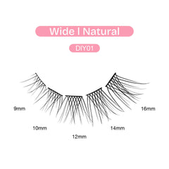 Broadway Eyes easy-application lash clusters for quick refreshes and salon-like results.