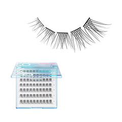 Broadway Eyes lash clusters 9-16mm in assorted natural wispy style for everyday glam.