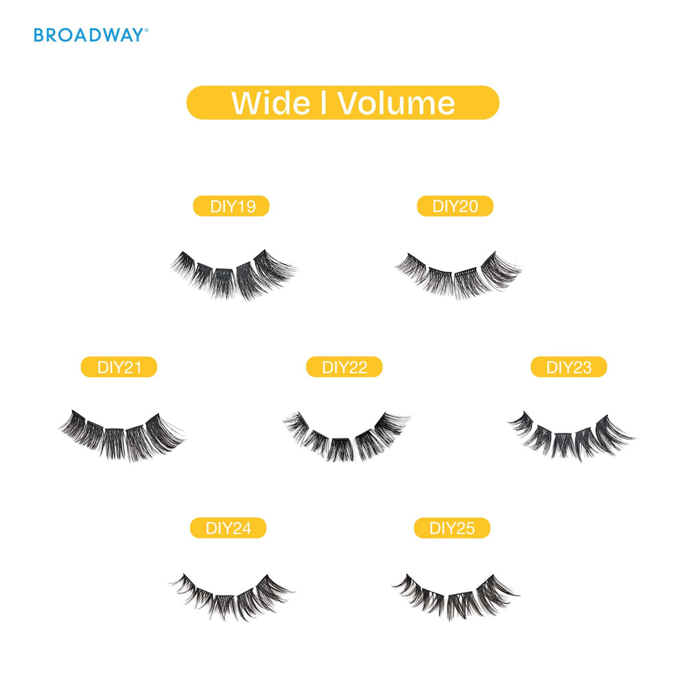 Broadway Eyes Lightweight bands pictured for all-day comfort