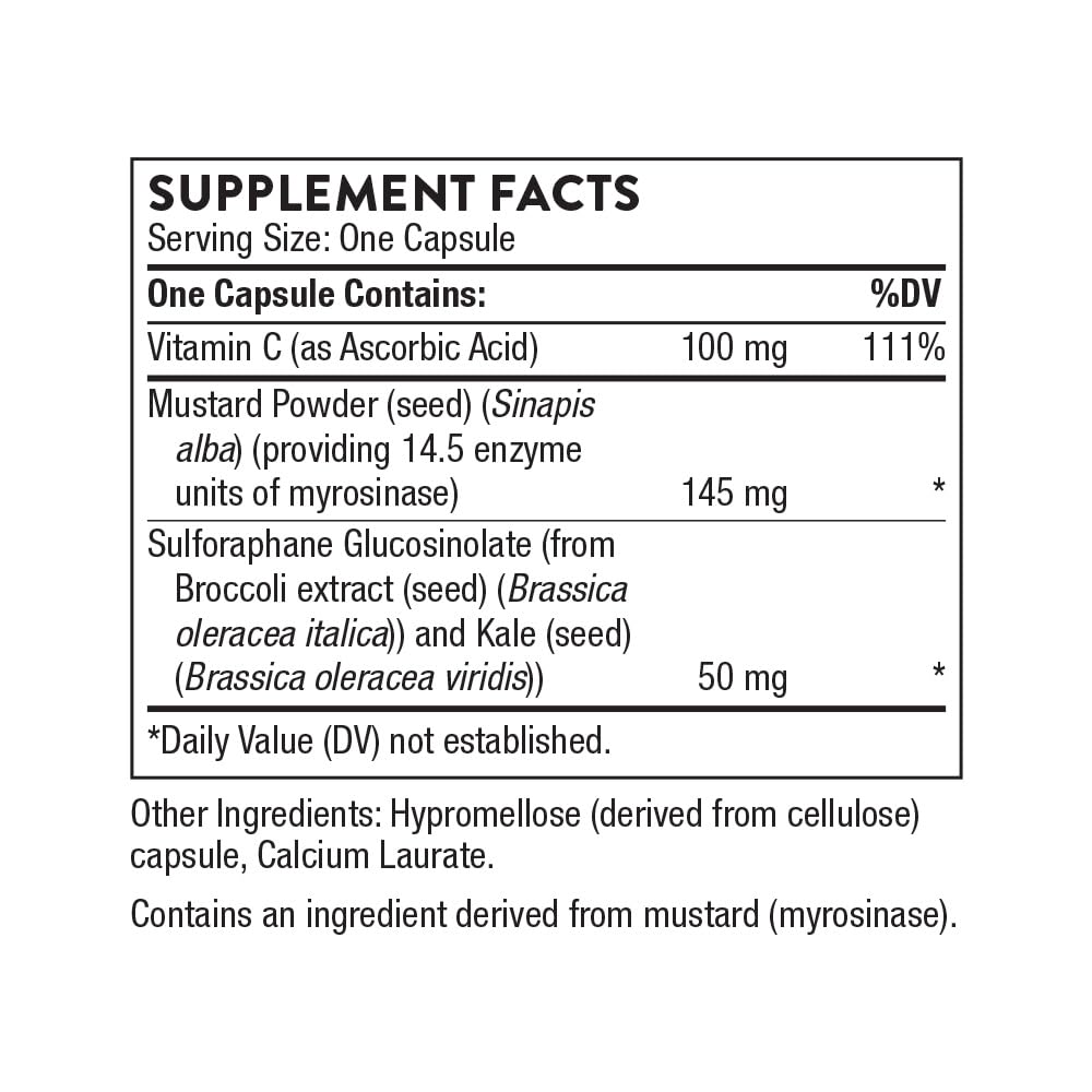 Liver health support through SGS broccoli and kale extracts