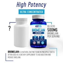 Bromelain in use for digestion support