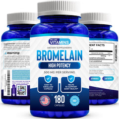 Bottle label highlighting no preservatives or artificial ingredients