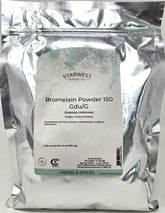 Bromelain Powder 150gdu bottle - Starwest Botanicals