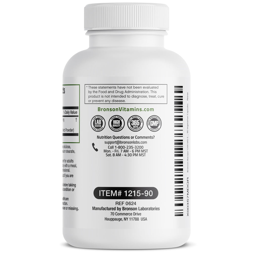 Bronson Vitamins brand trusted since 1960