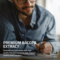 Non-GMO badge on Bronson Bacopa packaging