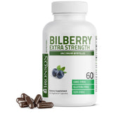 Bronson Bilberry Extra Strength bottle with 60 vegetarian capsules