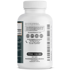 Bronson Biotin bottle on white background