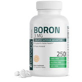 Bronson Boron 3 mg chelated with Boroganic Glycine on tablet