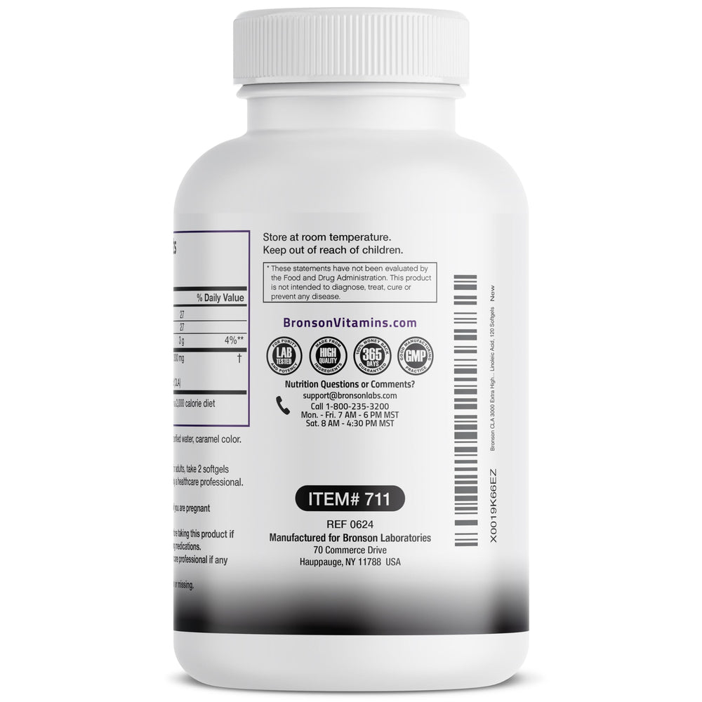 Bronson Vitamins trusted since 1960 branding