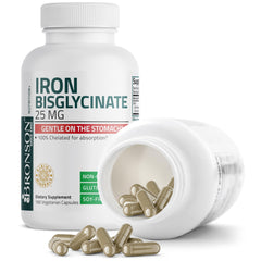 180 vegetarian capsules bottle on counter