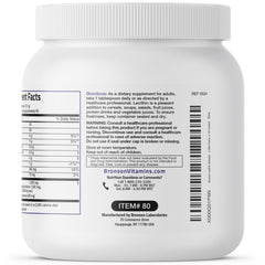 Bronson Lecithin Granules packaging with branding and features