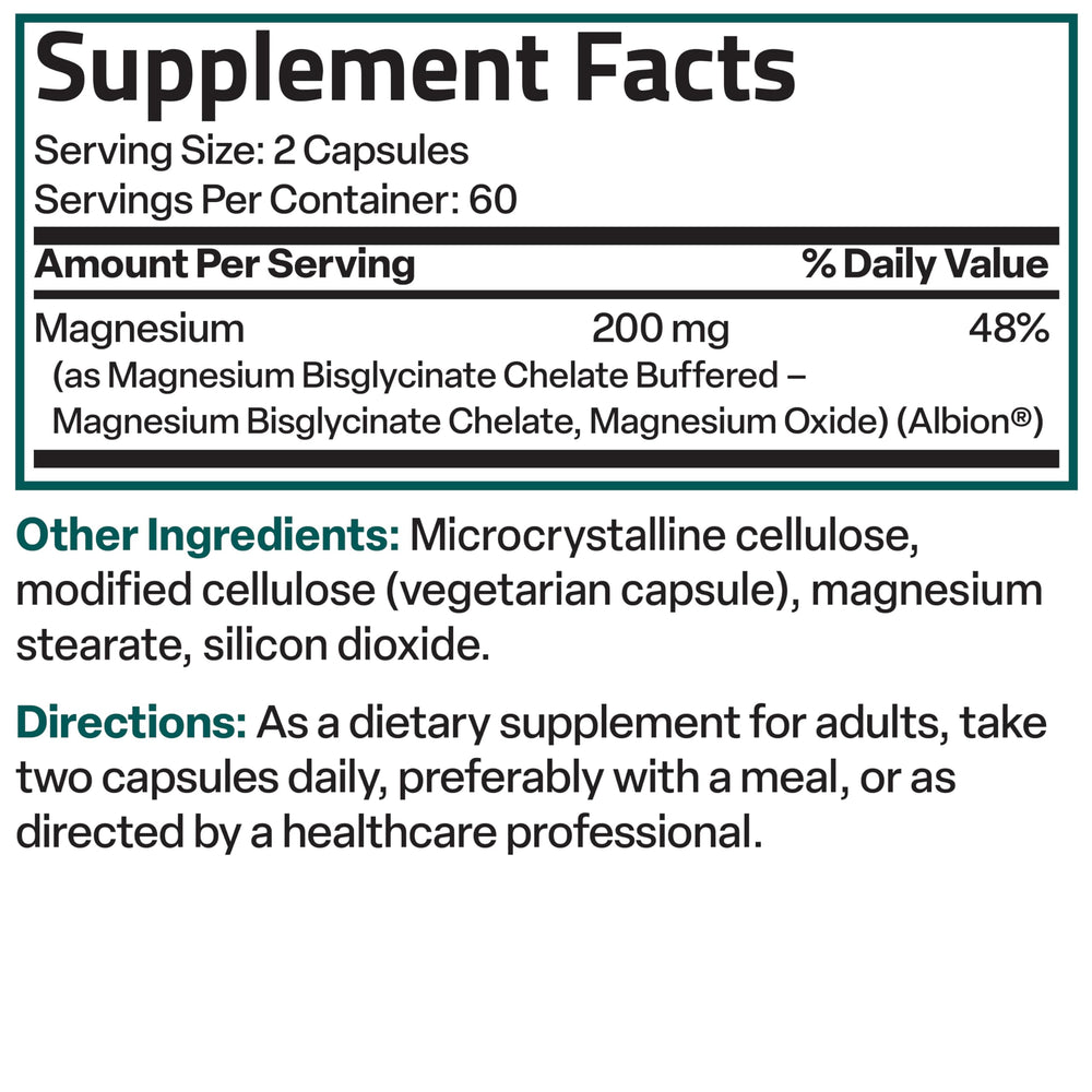 Close-up of 120 vegetarian capsules bottle