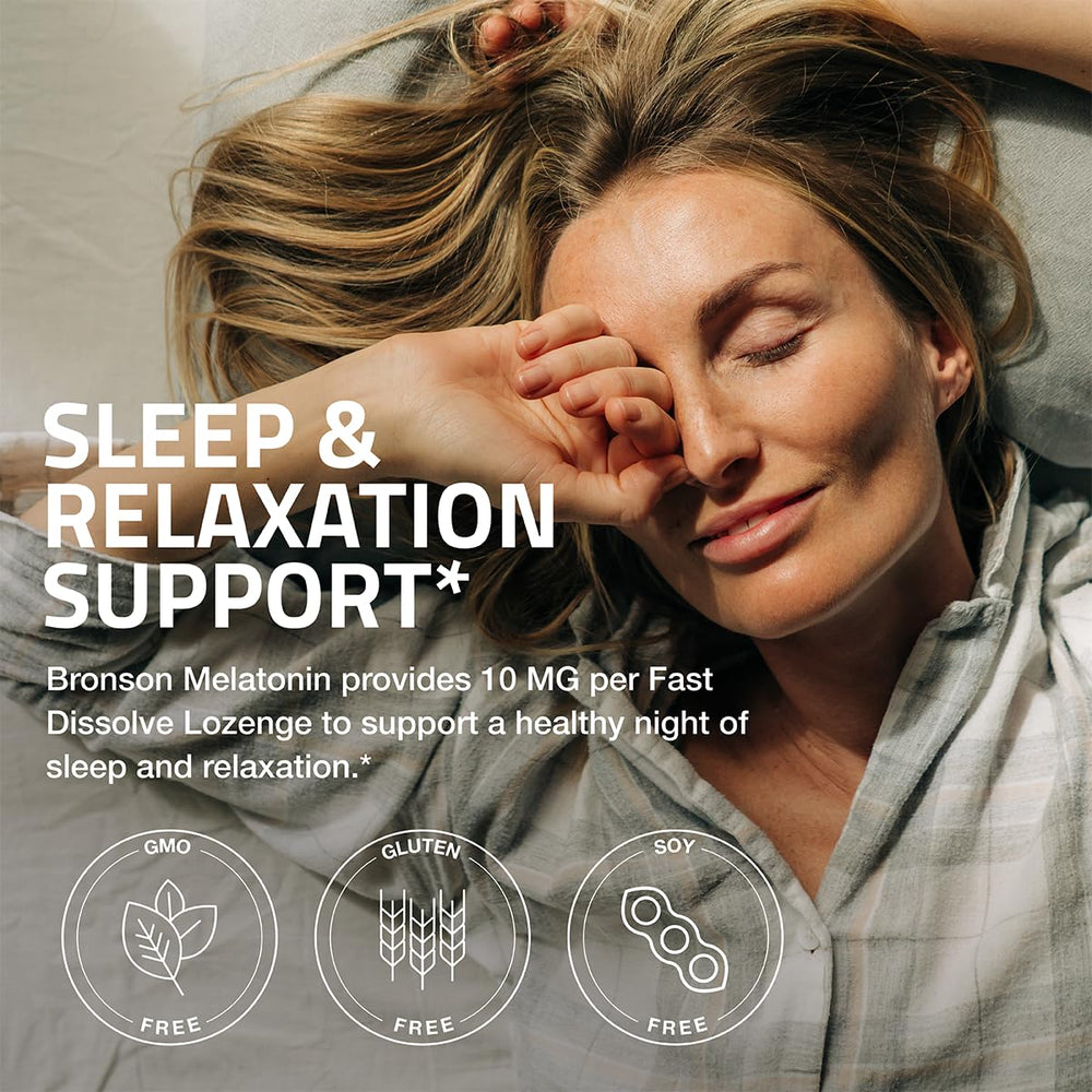 Vegetarian chewable melatonin lozenges packaging