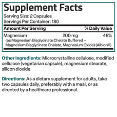 Bronson Magnesium Glycinate bottle cap and seal