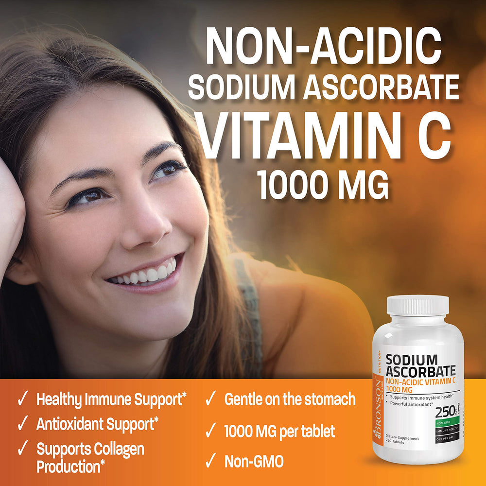 Non-GMO badge for Bronson Sodium Ascorbate