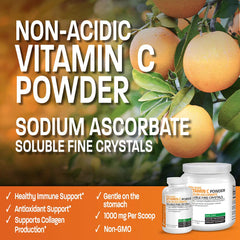 Non-GMO Vitamin C powder Sodium Ascorbate