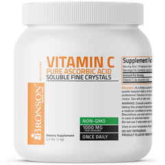 Bronson Vitamin C Powder bottle close-up