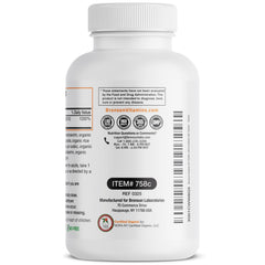 Ingredients and Certifications for Bronson Vitamin D3 Organic