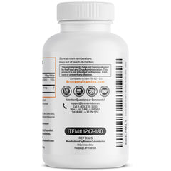 Bronson cGMP Premium Standards and NY facility reference on packaging